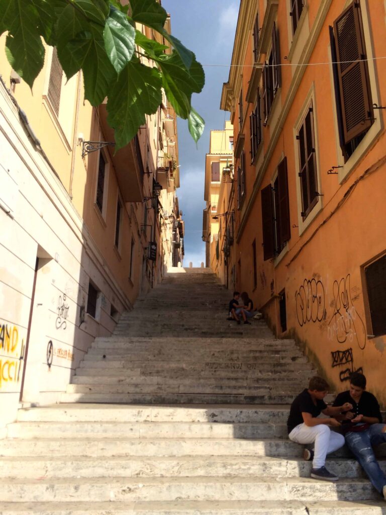 Steps in Frascati