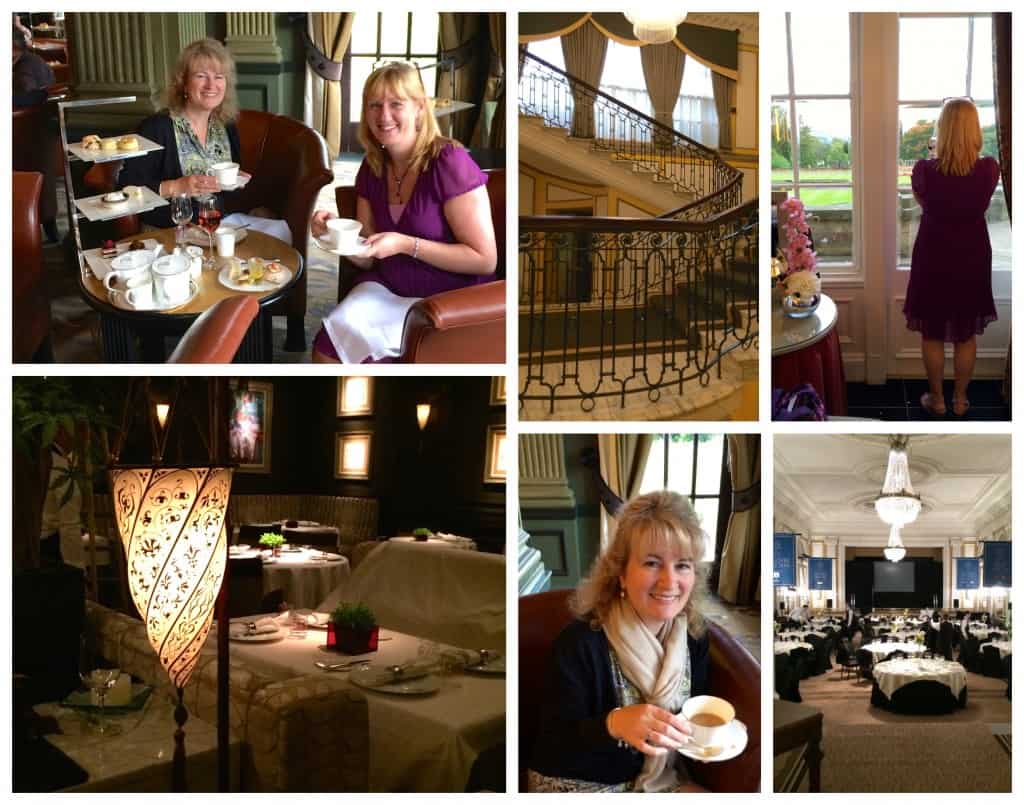 Lovely afternoon tea at Gleneagles Hotel