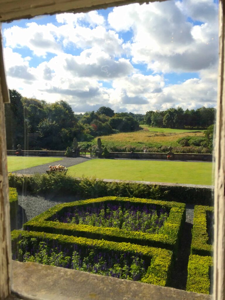 View from the Pollok House in Glasgow, Scotland