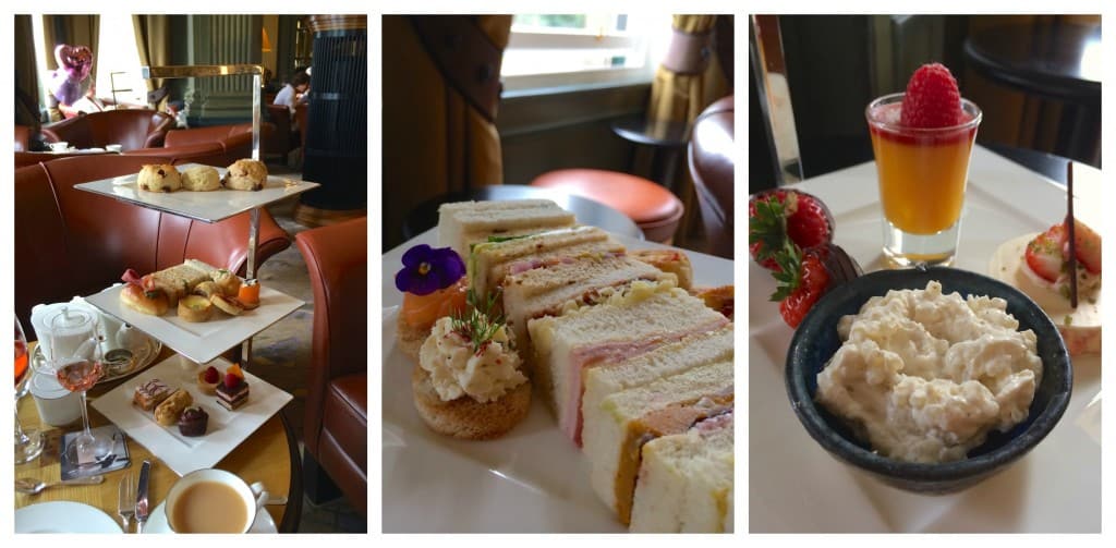 Afternoon tea experience at the Gleneagles Hotel