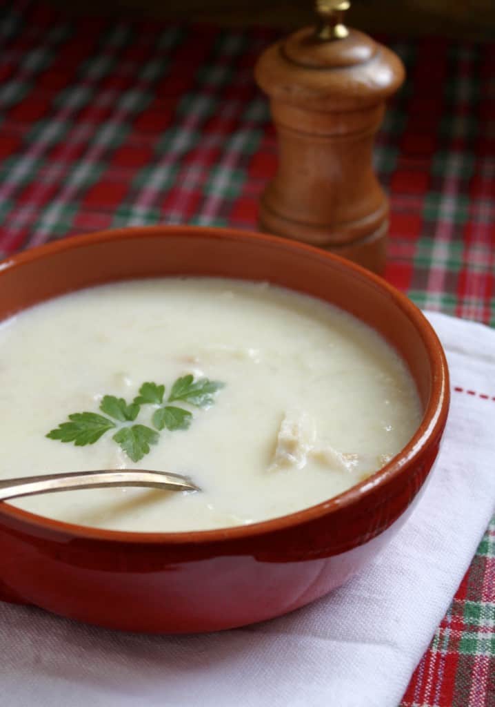 bowl of Cullen Skink Scottish chowder recipe