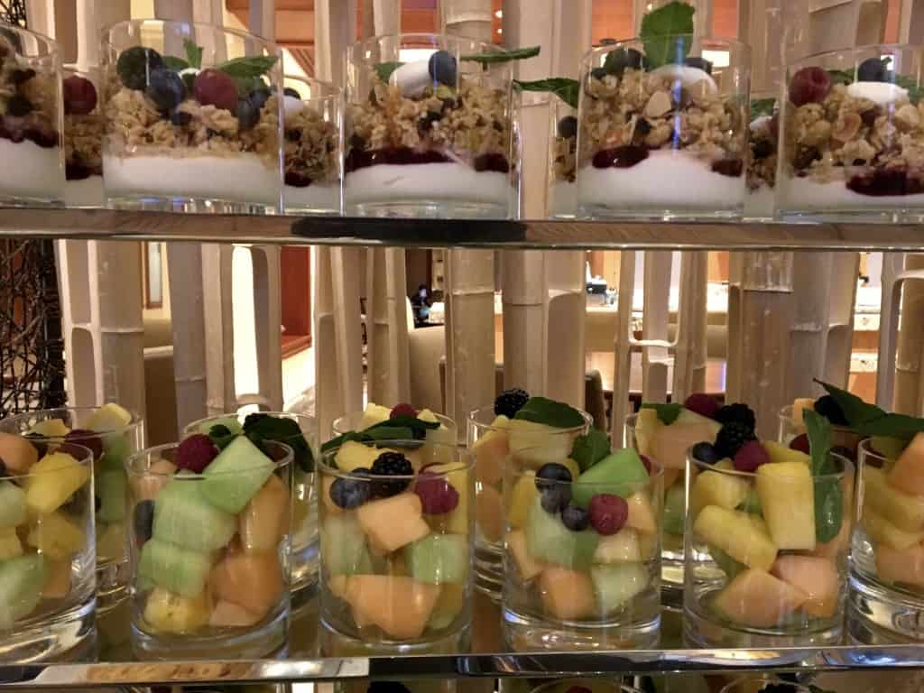 Fairmont Newport Beach breakfast buffet choices