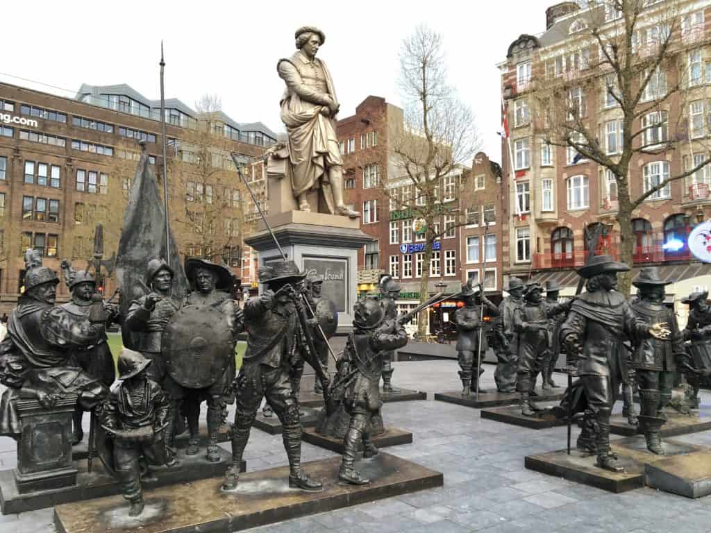 Rembrandt Square, Amsterdam, Rembrandt