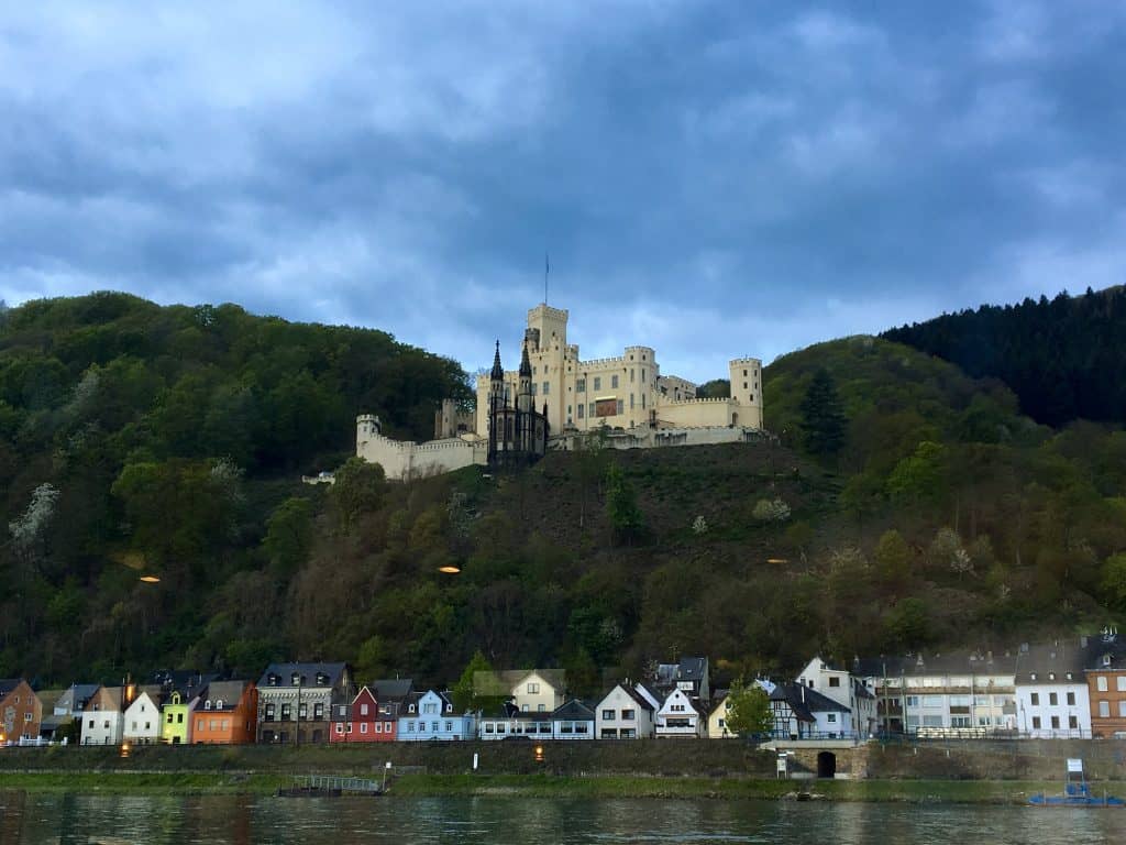 Stolzenfels Castle on the Rhine River