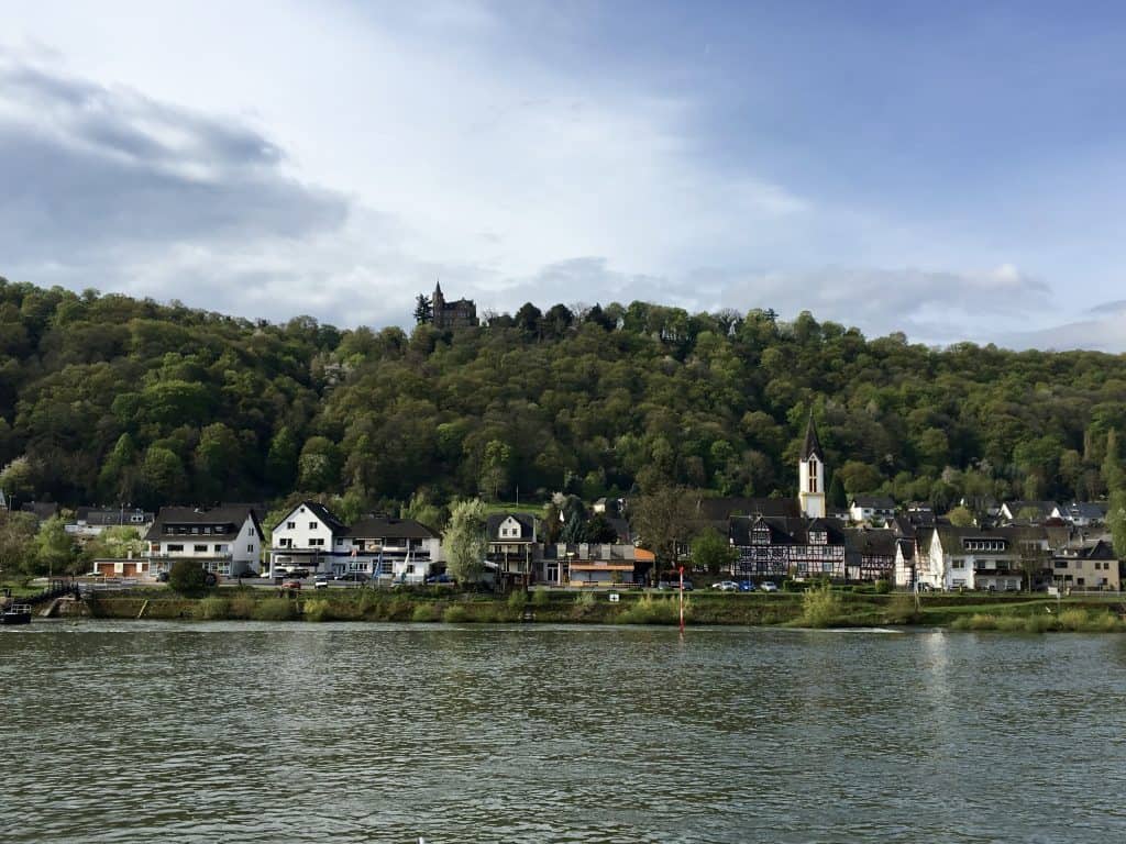 cruisting the Rhine Gorge in Germany
