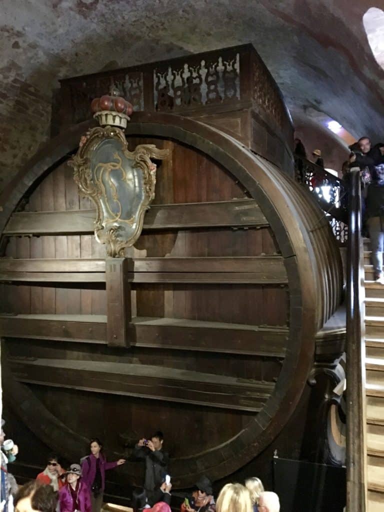 largest wine barrel in the world!