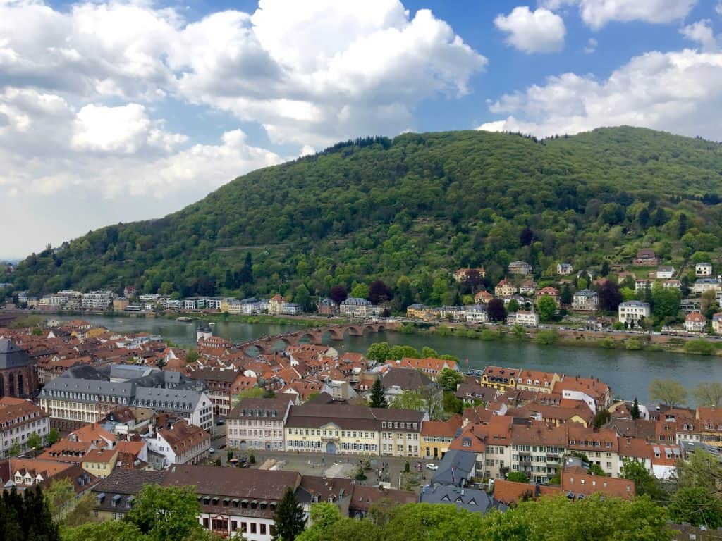 View of Heidelberg on an AmaWaterways excursion.