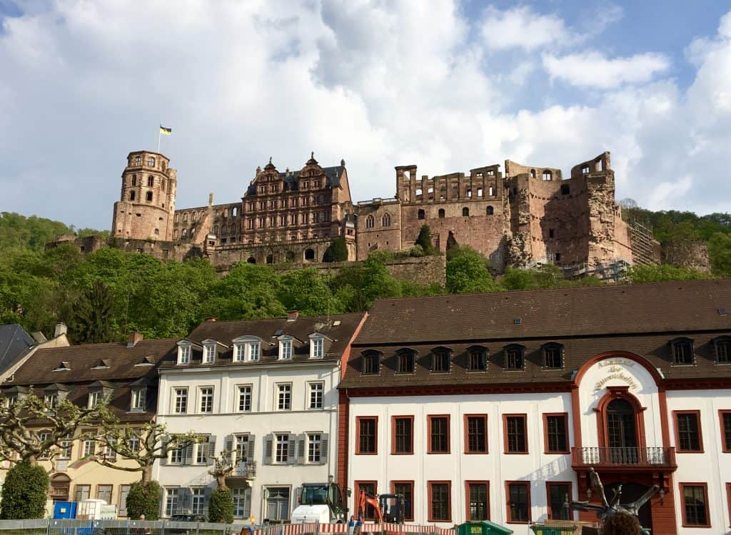 View of the Heidelberg Castle, Germany