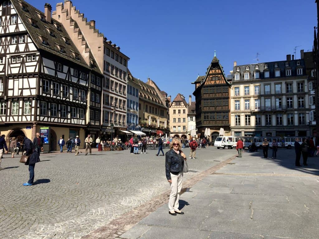 Square in front of the Strasbourg Cathedral