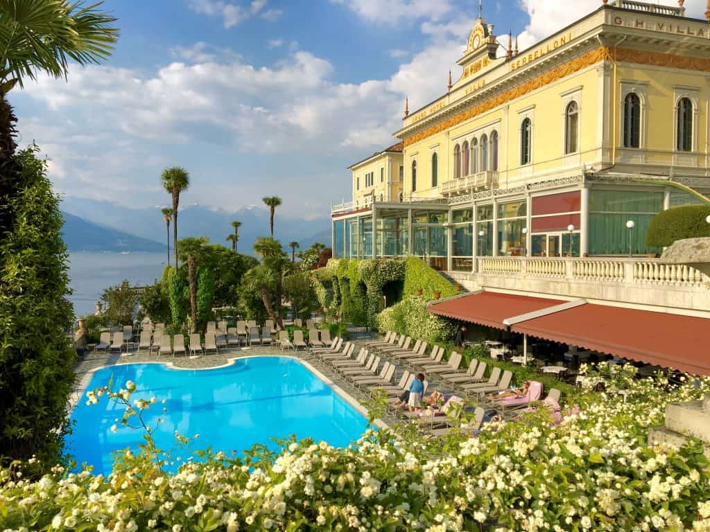 The elegant Grand Hotel Villa Serbelloni on Lake Como