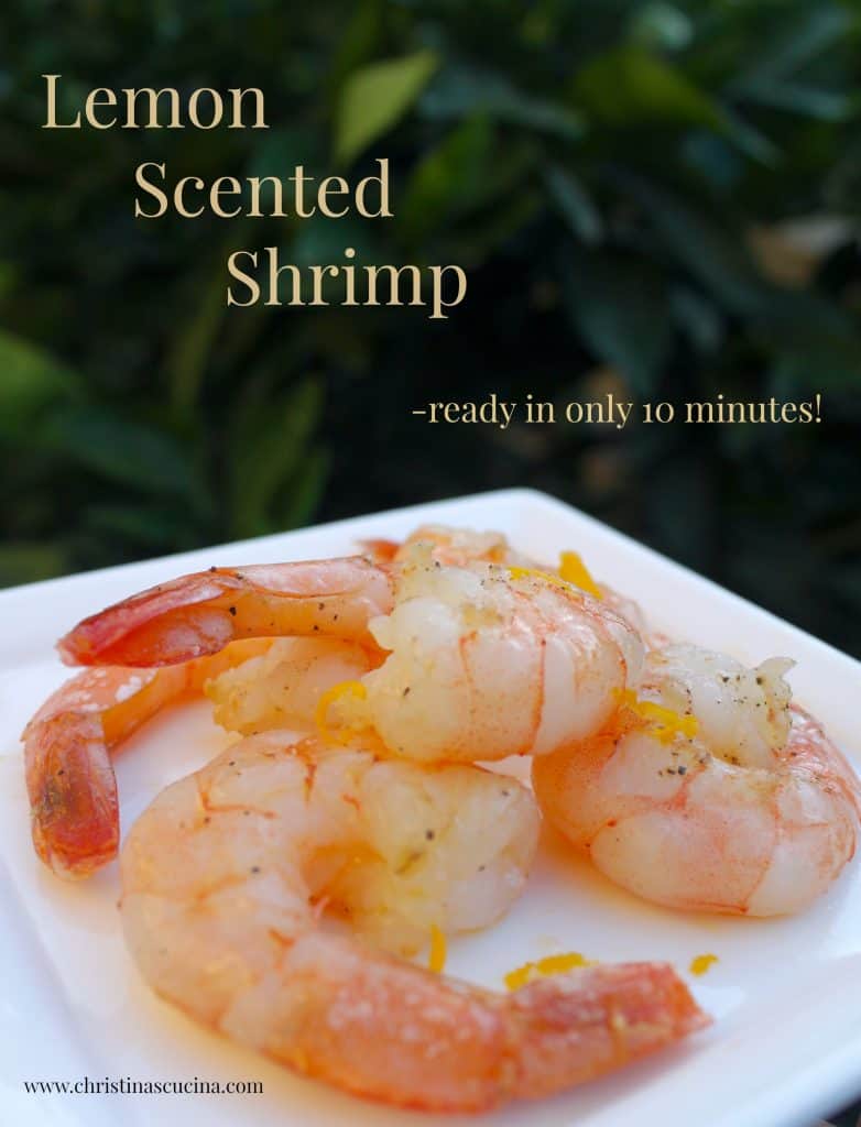 Lemon-Scented Shrimp
