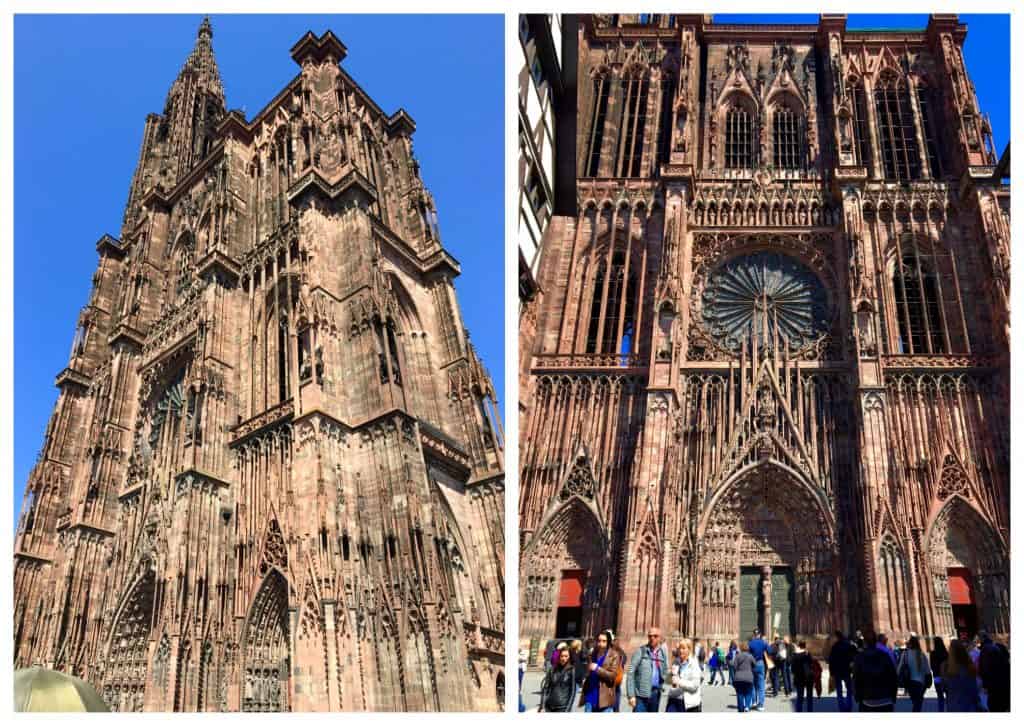 Exterior of the Strasbourg Cathedral