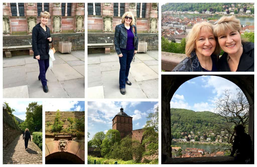 Castle collage (Heidelberg)