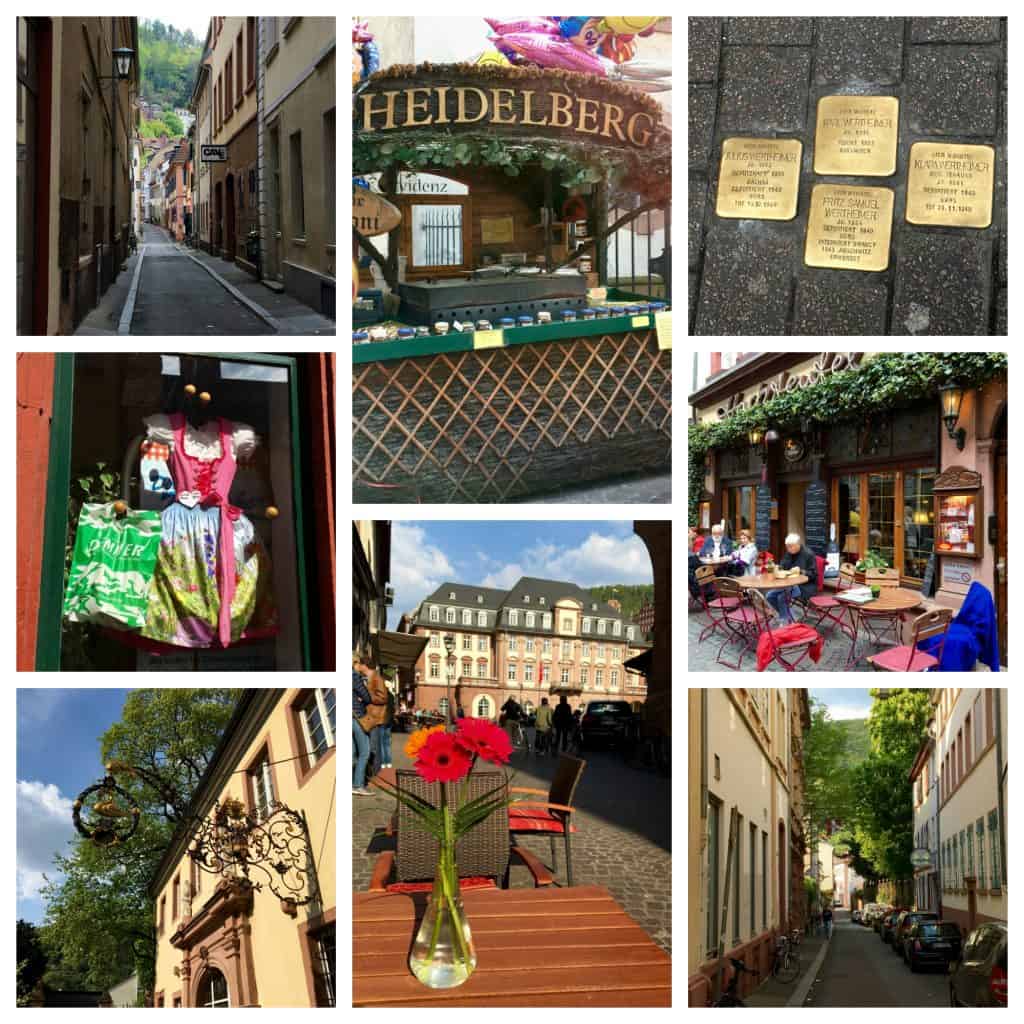 Collage of Heidelberg sights