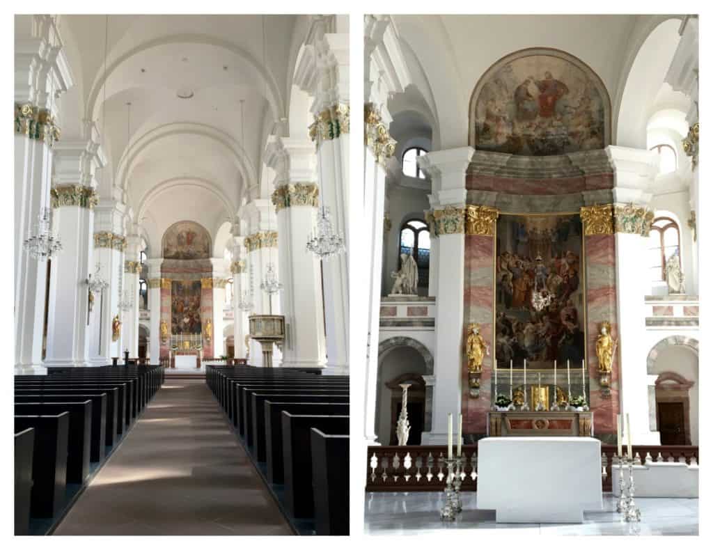 Jesuit church in Heidelberg, Germany