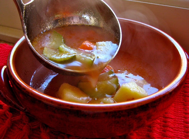 ways to use fresh garden tomatoes Tortilla Soup