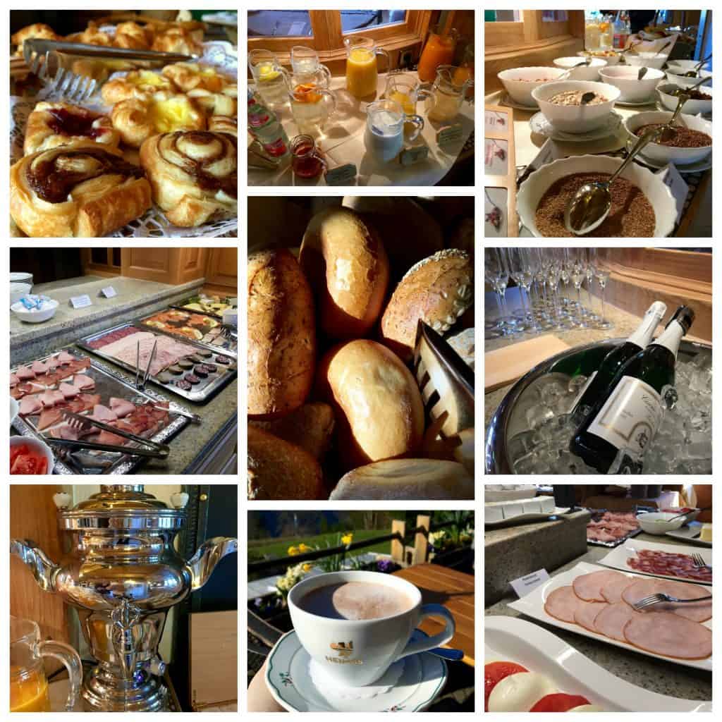 Breakfast buffet at Hotel Alemannenhof