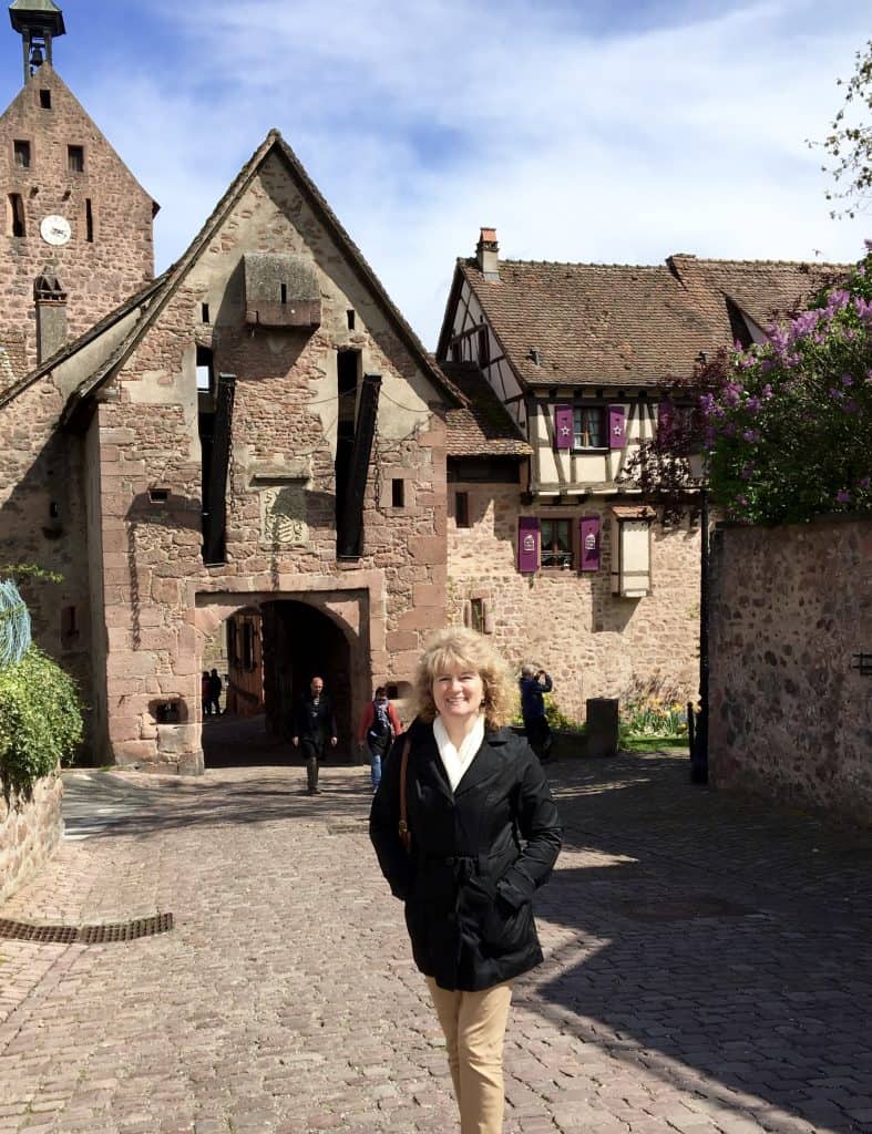 Christina in Riquewihr, France