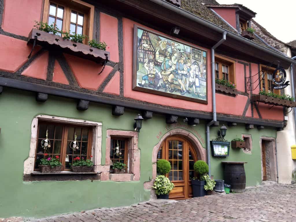 Pretty house in Riquewihr, France