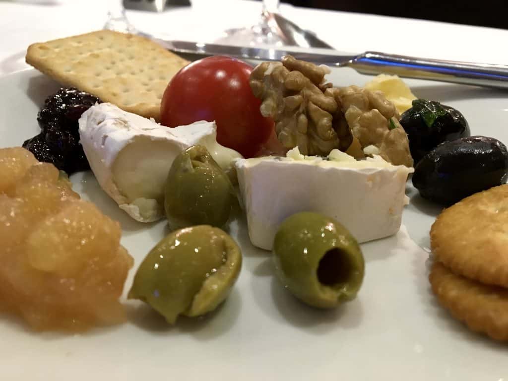 Cheese plate on the AmaCerto