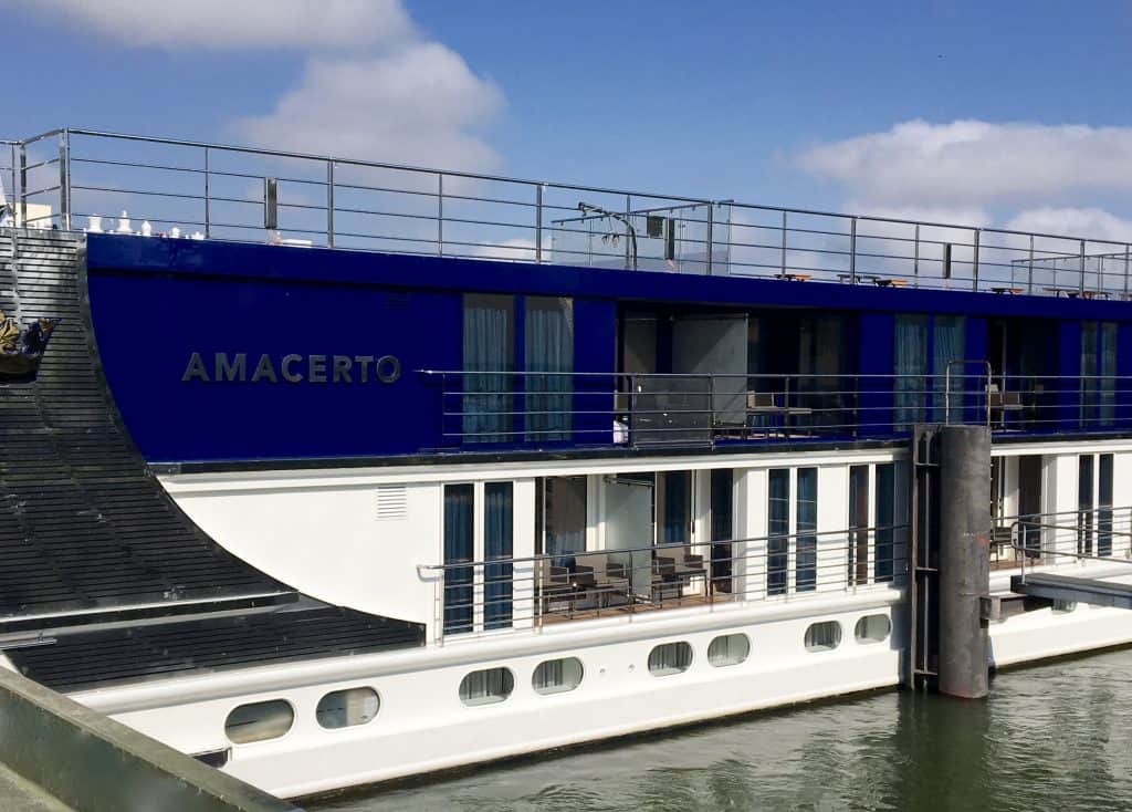 AmaCerto docked in Basel, Switzerland