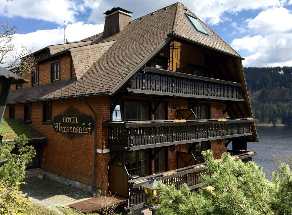 Hotel Alemannenhof on Lake Titisee in Germany