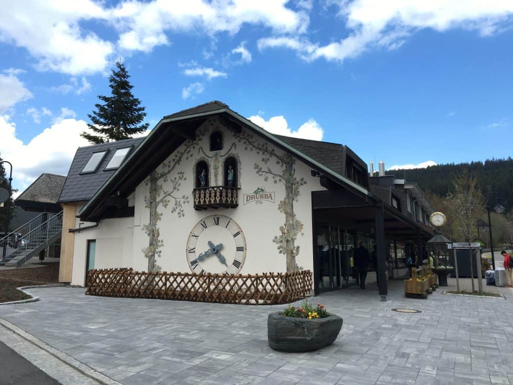 Drubba shopping in Lake Titisee