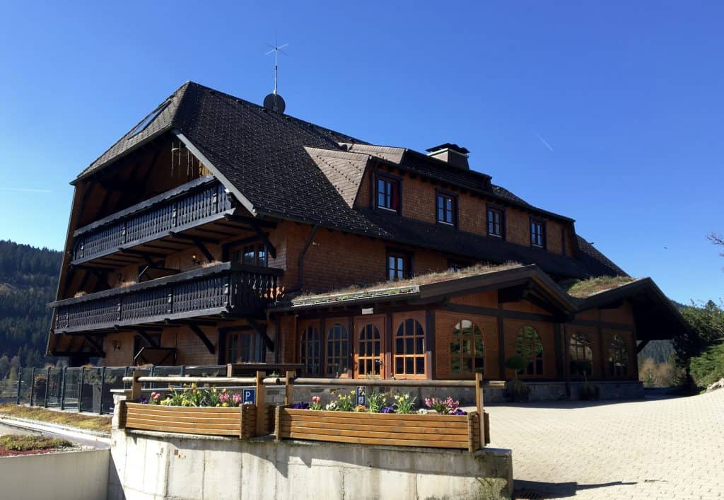 Hotel Alemannenhof on Lake Titisee in the Black Forest, Germany