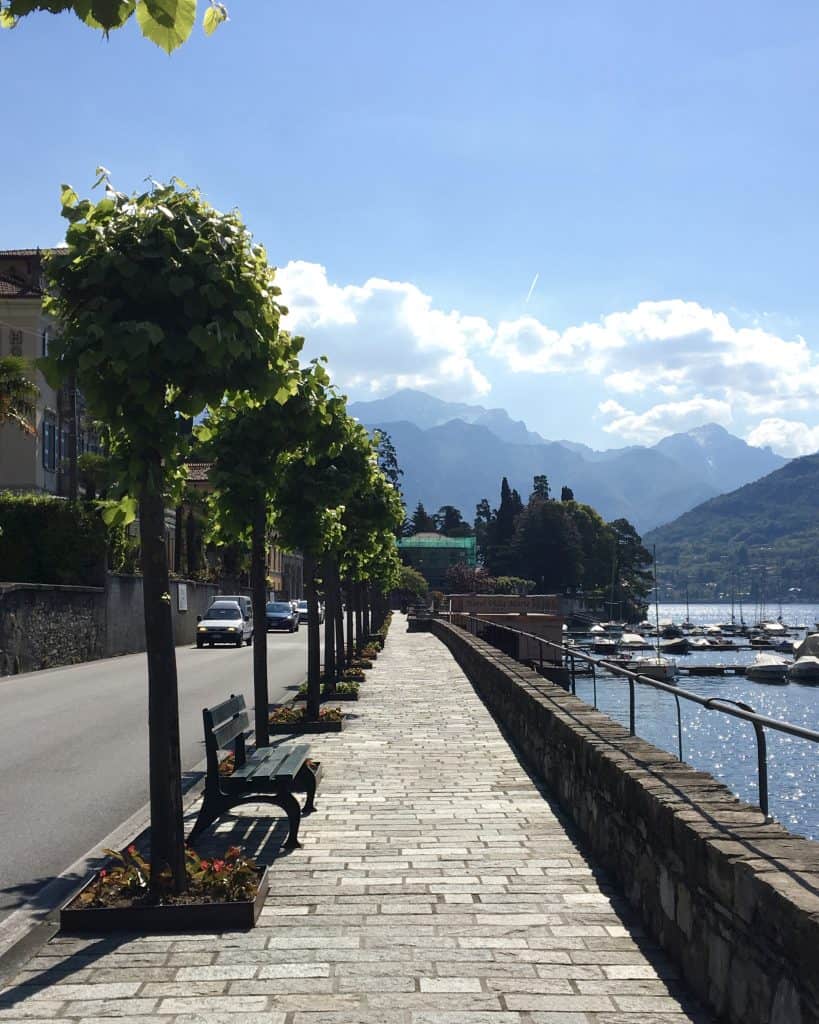 Tremezzo, Lake Como driving from Switzerland to the Italian Lakes