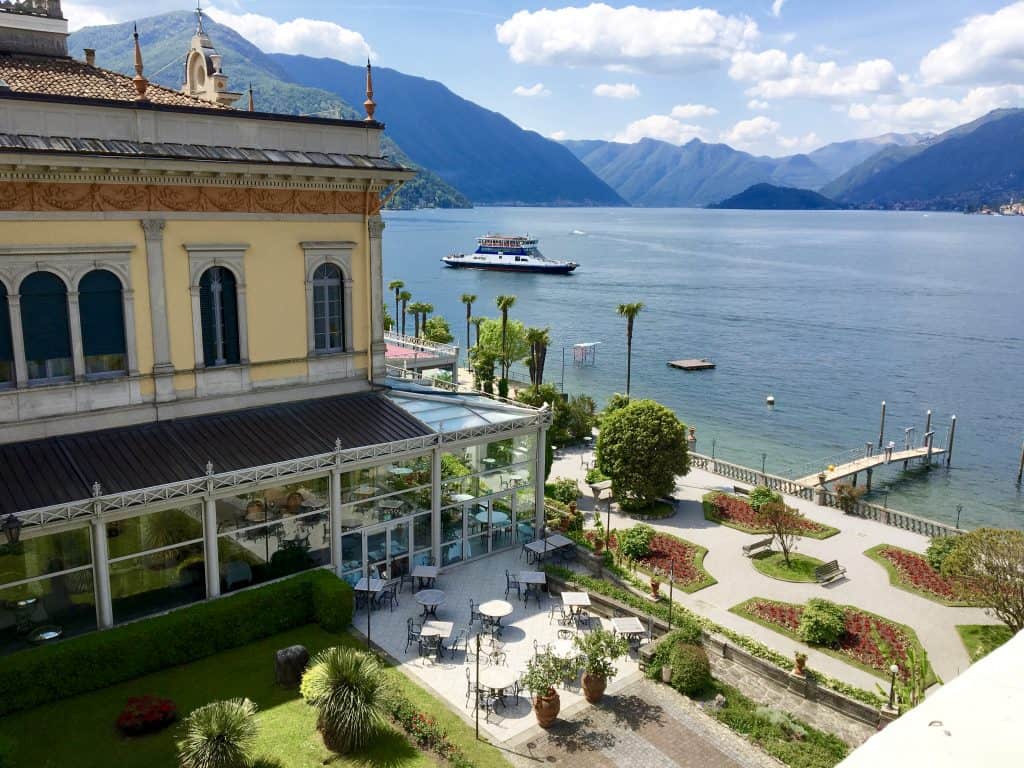 Room with a view at the Grand Hotel Villa Serbelloni