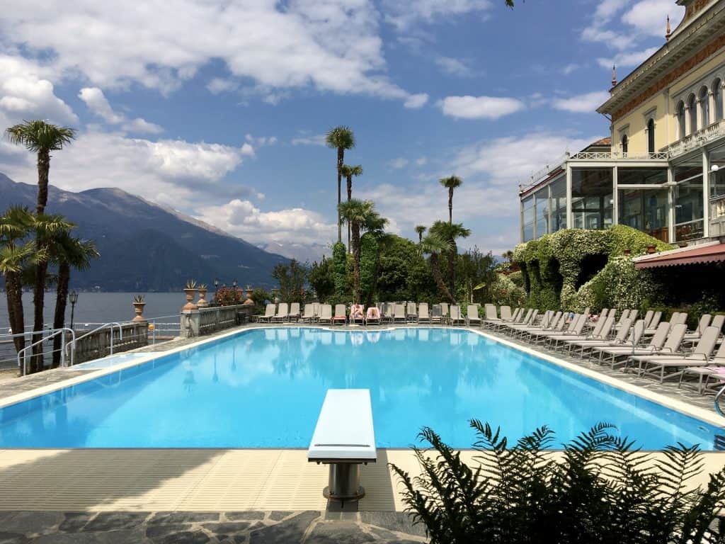 Pool at the Grand Hotel Villa Serbelloni