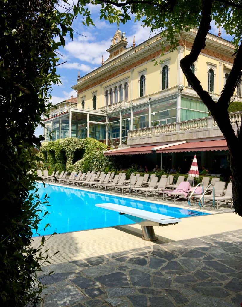 Pool at the Grand Hotel Villa Serbelloni