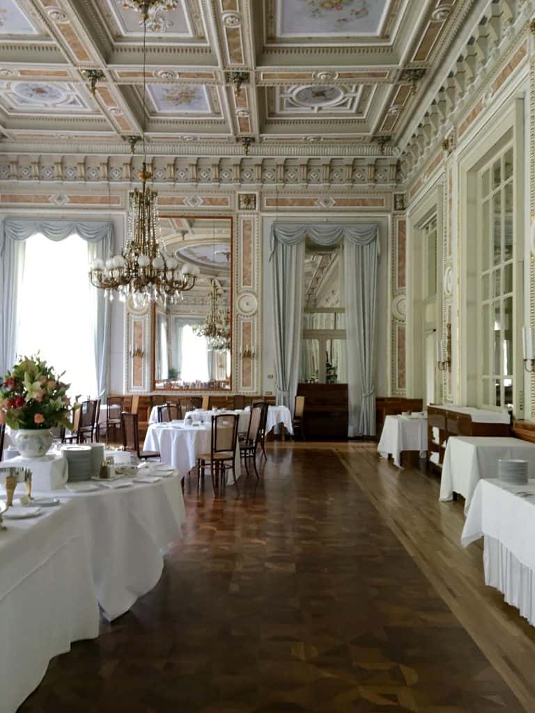Grand Hotel Villa Serbelloni's breakfast room