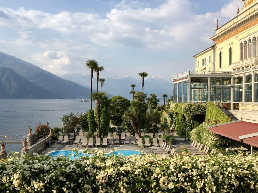 View from the terrace at Grand Hotel Villa Serbelloni