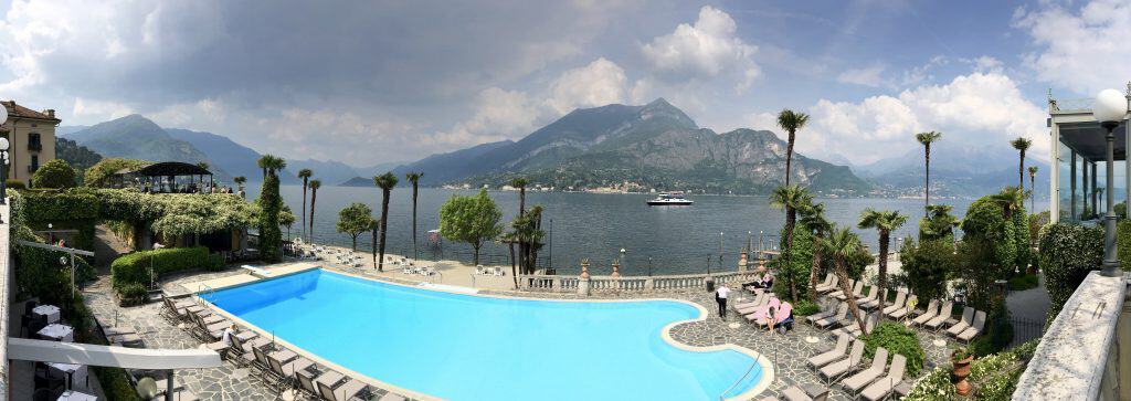 Grand Hotel Villa Serbelloni panoramic view