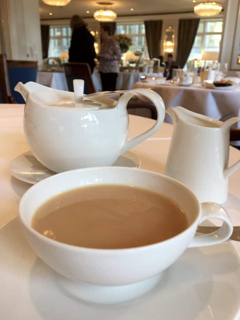 Tea at Hotel Schweizerhof