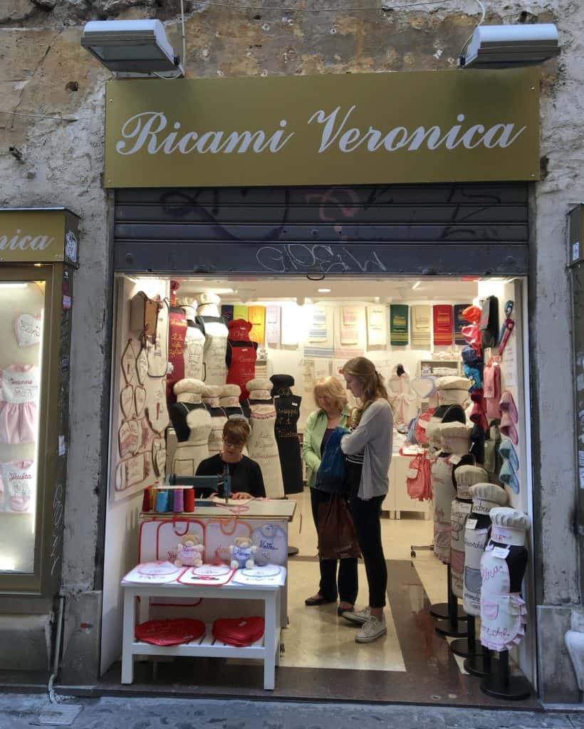 Ricami Veronica in a trip to Rome