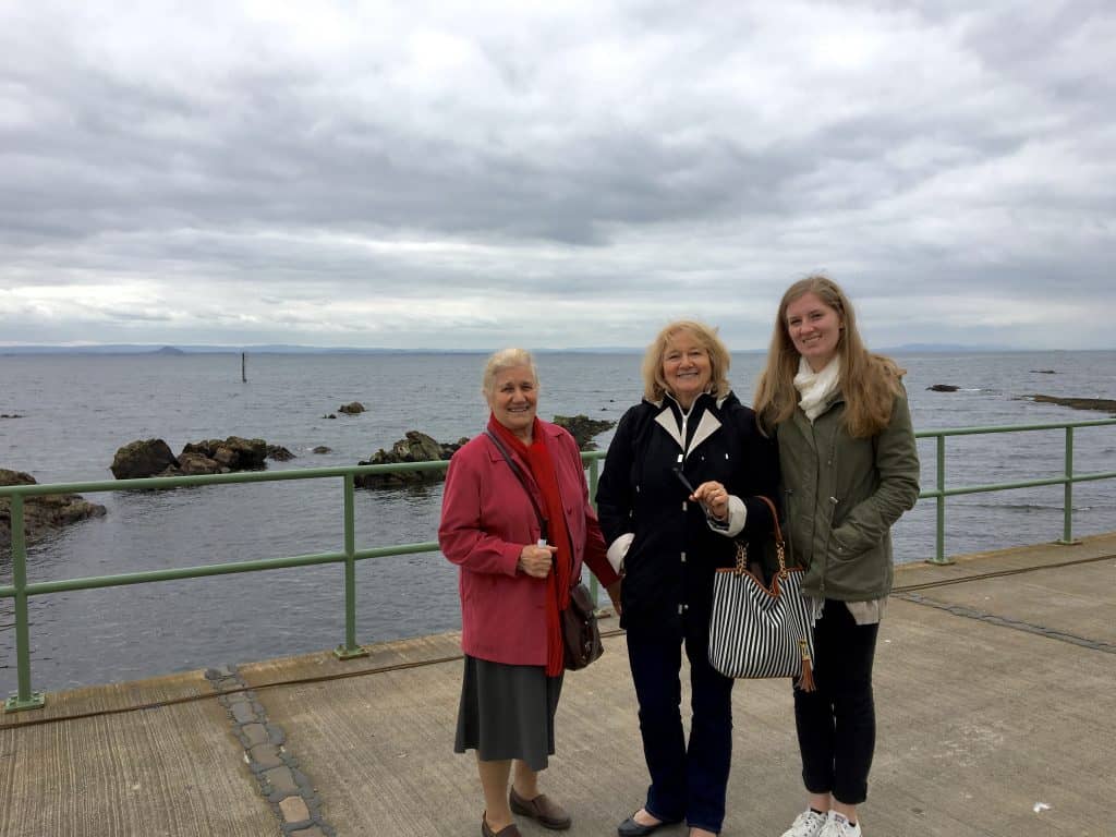 Pittenweem with family
