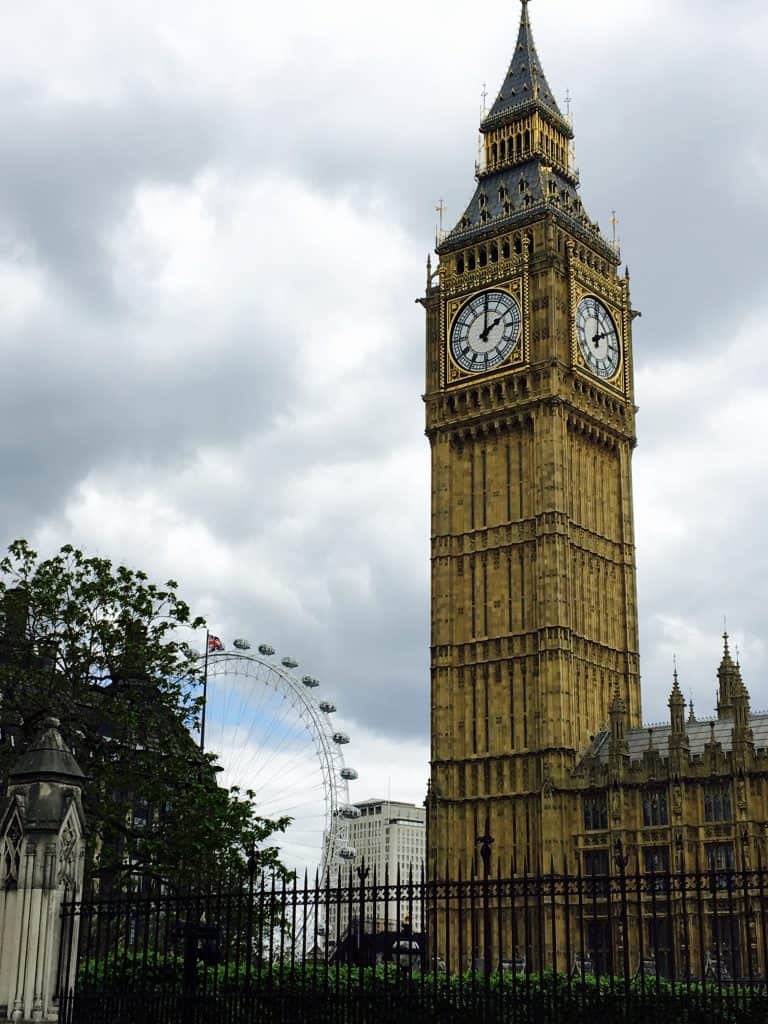 Iconic shot of London