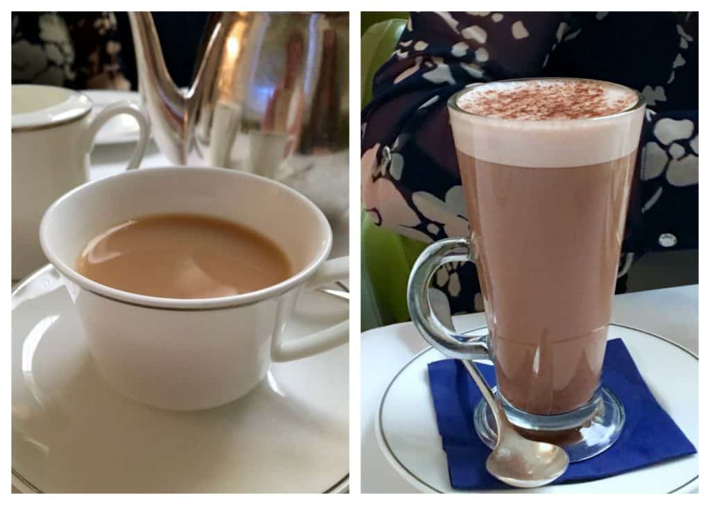 Tea and Hot Chocolate at the Rocco Forte Hotel in Edinburgh