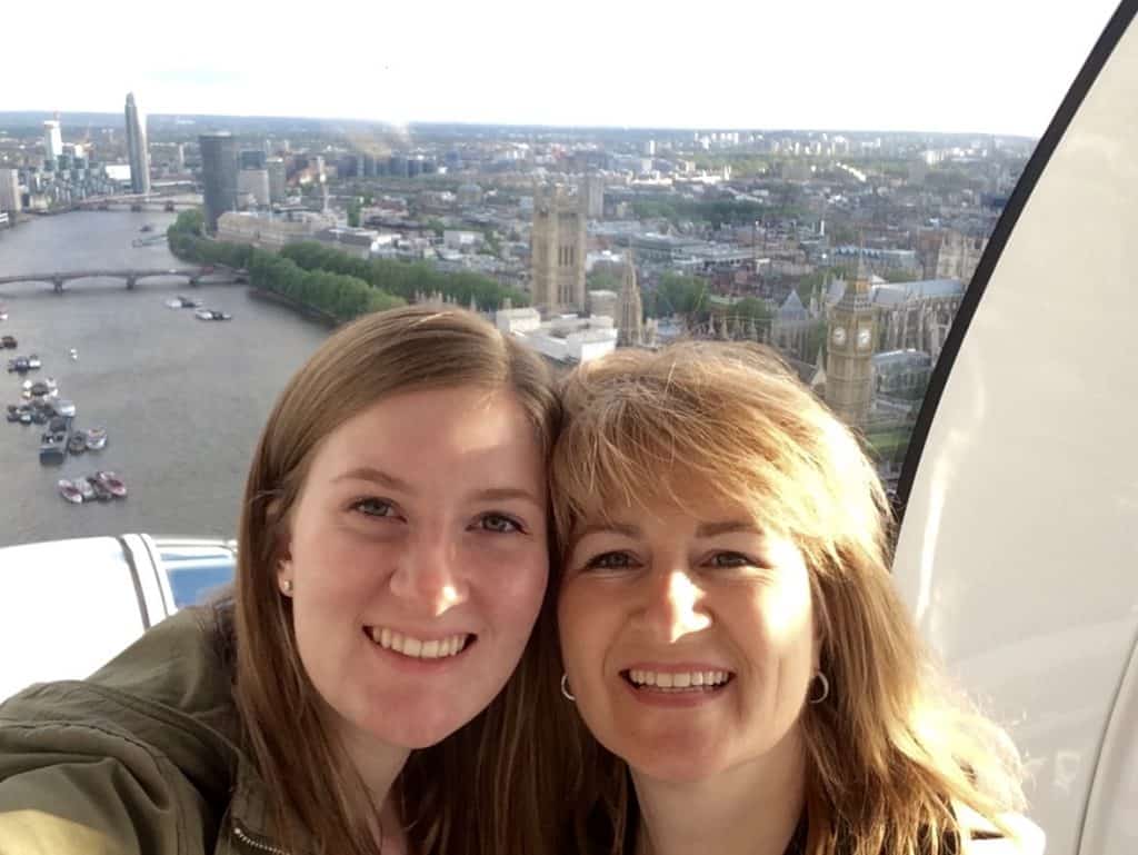 London Eye selfie