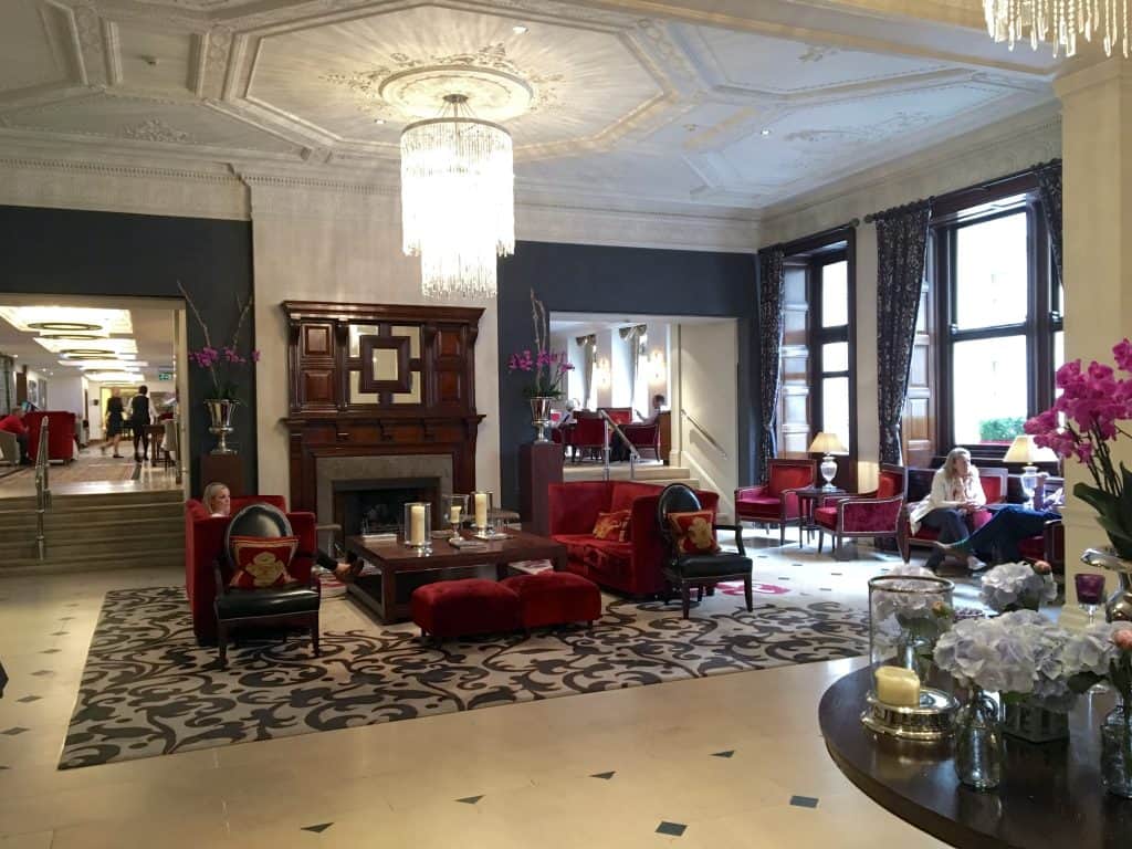 Royal Horseguards Hotel lobby