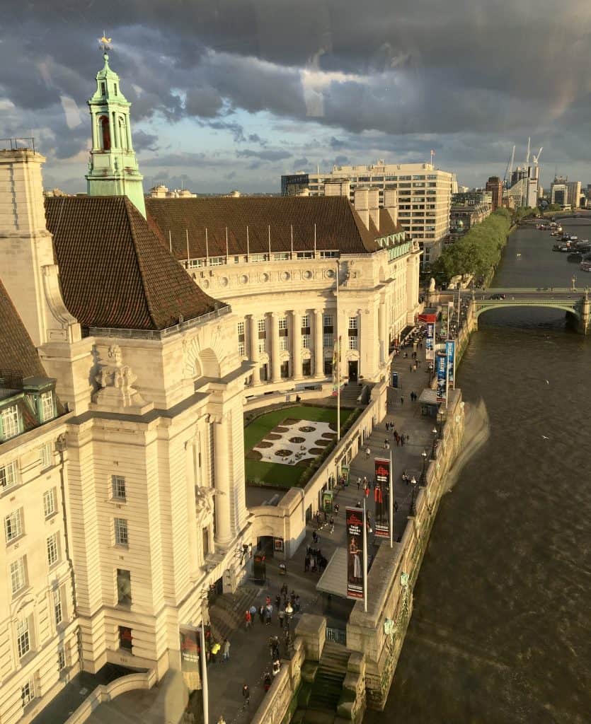 View from London Eye