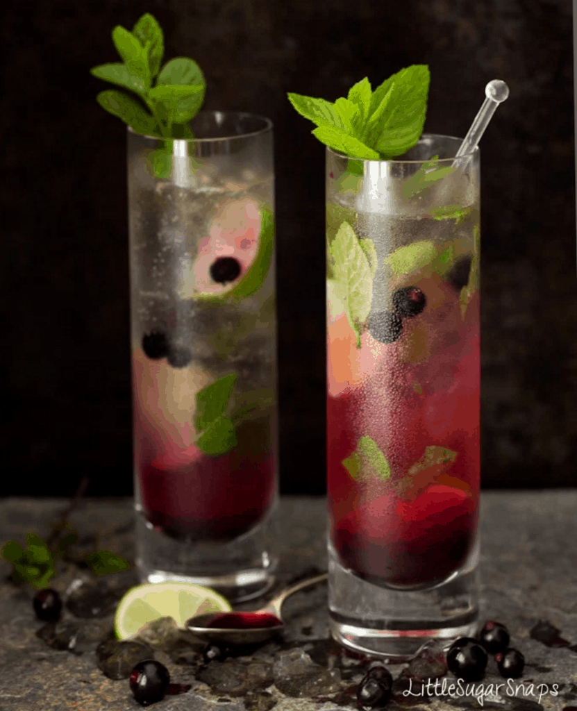 Blackcurrant Mojito from Little Sugar Snaps