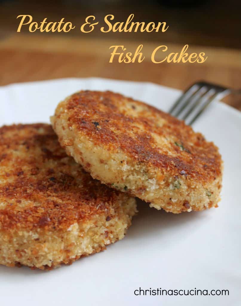 Easy, Step by Step Potato and Salmon Fish Cakes - Christina's Cucina