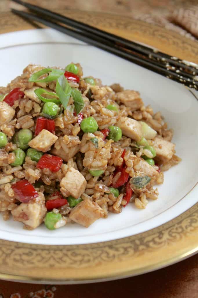 Fleming's leftover Turkey Fried Rice by Christina's Cucina