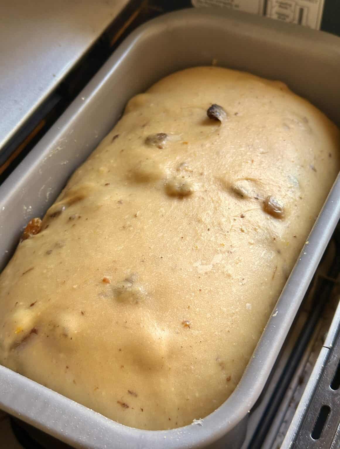 Perfect Italian Panettone Made in a Bread Machine and Baked in the Oven ...