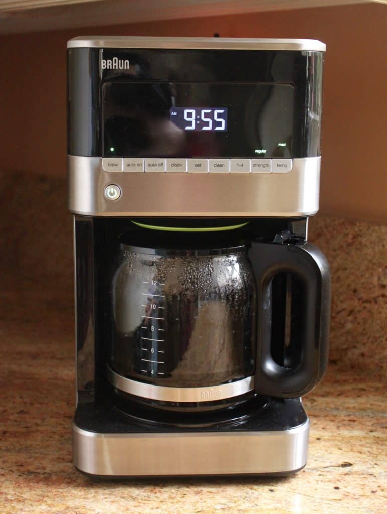 Braun BrewSense 12c Drip Coffee Maker with PureFlavor System with LCD Display 