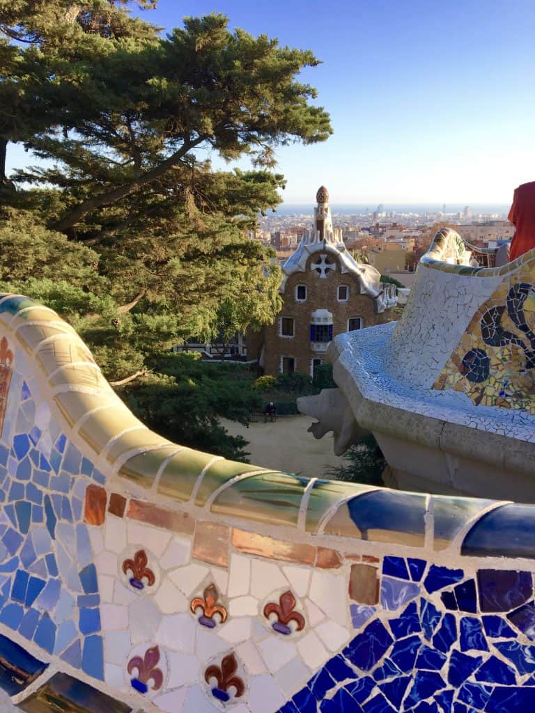 View of Barcelona from Park Guell