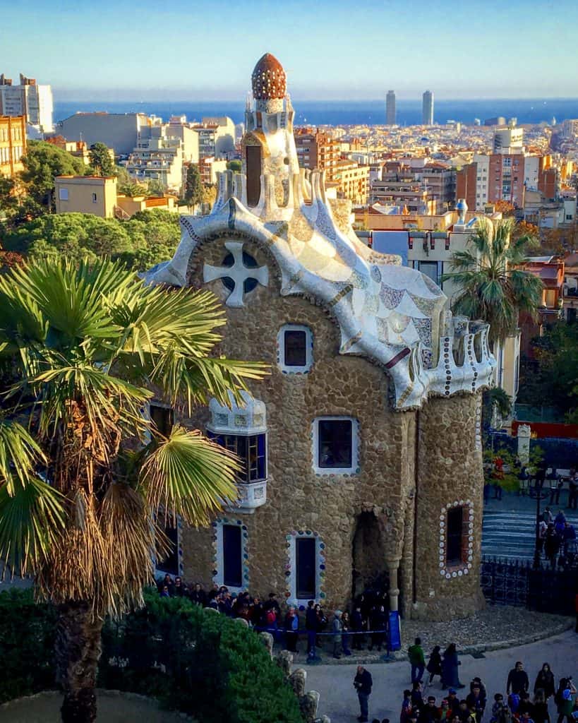 Parc Guell, Barcelona finding cheap airfare